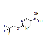 2-(2,2,2-Trifluoroethoxy)pyrimidine-5-boronic Acid