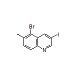 5-Bromo-3-iodo-6-methylquinoline