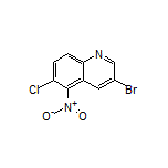 3-Bromo-6-chloro-5-nitroquinoline
