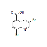 3,8-Dibromoquinoline-5-carboxylic Acid