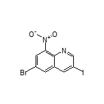 6-Bromo-3-iodo-8-nitroquinoline