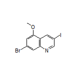 7-Bromo-3-iodo-5-methoxyquinoline
