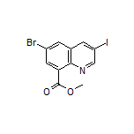 Methyl 6-Bromo-3-iodoquinoline-8-carboxylate