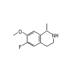 6-Fluoro-7-methoxy-1-methyl-1,2,3,4-tetrahydroisoquinoline