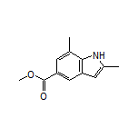 Methyl 2,7-Dimethyl-1H-indole-5-carboxylate