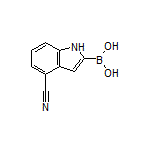 4-Cyanoindole-2-boronic Acid