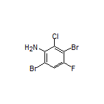 3,6-Dibromo-2-chloro-4-fluoroaniline