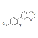 2-Fluoro-3’-methoxybiphenyl-4,4’-dicarbaldehyde