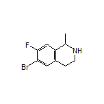 6-Bromo-7-fluoro-1-methyl-1,2,3,4-tetrahydroisoquinoline
