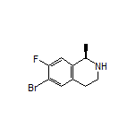 (R)-6-Bromo-7-fluoro-1-methyl-1,2,3,4-tetrahydroisoquinoline