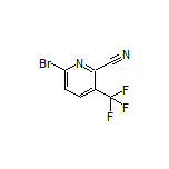 6-Bromo-3-(trifluoromethyl)picolinonitrile
