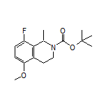 2-Boc-8-fluoro-5-methoxy-1-methyl-1,2,3,4-tetrahydroisoquinoline