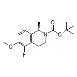 (R)-2-Boc-5-fluoro-6-methoxy-1-methyl-1,2,3,4-tetrahydroisoquinoline