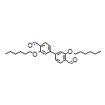3,3’-Bis(hexyloxy)-[1,1’-biphenyl]-4,4’-dicarbaldehyde