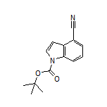1-Boc-1H-indole-4-carbonitrile