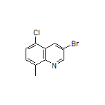 3-Bromo-5-chloro-8-methylquinoline
