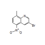 3-Bromo-8-methyl-5-nitroquinoline