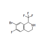 7-Bromo-6-fluoro-1-(trifluoromethyl)-1,2,3,4-tetrahydroisoquinoline