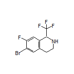 6-Bromo-7-fluoro-1-(trifluoromethyl)-1,2,3,4-tetrahydroisoquinoline