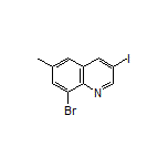 8-Bromo-3-iodo-6-methylquinoline