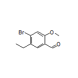 4-Bromo-5-ethyl-2-methoxybenzaldehyde