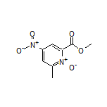 2-(Methoxycarbonyl)-6-methyl-4-nitropyridine 1-Oxide