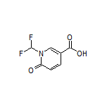 1-(Difluoromethyl)-6-oxo-1,6-dihydropyridine-3-carboxylic Acid