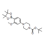 4-(4-Boc-piperazin-1-yl)-2-methoxyphenylboronic Acid Pinacol Ester
