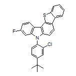 5-[4-(tert-Butyl)-2-chlorophenyl]-3-fluoro-5H-benzo[4,5]thieno[3,2-c]carbazole