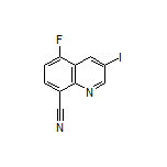 5-Fluoro-3-iodoquinoline-8-carbonitrile