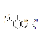 7-Methyl-6-(trifluoromethyl)indole-2-carboxylic Acid
