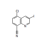 5-Chloro-3-iodoquinoline-8-carbonitrile