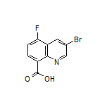 3-Bromo-5-fluoroquinoline-8-carboxylic Acid