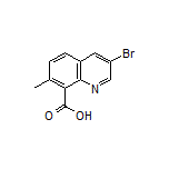 3-Bromo-7-methylquinoline-8-carboxylic Acid