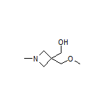 3-(Hydroxymethyl)-3-(methoxymethyl)-1-methylazetidine