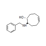 (1R,8R,Z)-8-(Benzylamino)cyclooct-4-en-1-ol