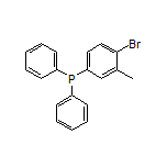 (4-Bromo-3-methylphenyl)diphenylphosphine