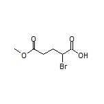 2-Bromo-5-methoxy-5-oxopentanoic Acid