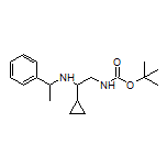 N2-Boc-1-cyclopropyl-N1-(1-phenylethyl)ethane-1,2-diamine