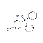 (2-Bromo-4-chlorophenyl)diphenylphosphine Oxide