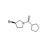 (R)-(3-Bromopyrrolidin-1-yl)(cyclopentyl)methanone