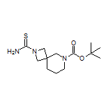 6-Boc-2,6-diazaspiro[3.5]nonane-2-carbothioamide