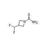 3-(Difluoromethyl)azetidine-1-carbothioamide