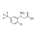 3-Amino-3-[2-chloro-5-(trifluoromethyl)phenyl]propanoic Acid