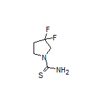 3,3-Difluoropyrrolidine-1-carbothioamide