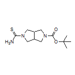 5-Boc-hexahydropyrrolo[3,4-c]pyrrole-2(1H)-carbothioamide