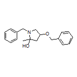 1-Benzyl-4-(benzyloxy)-2-methylpyrrolidin-2-ol