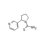 2-(Pyridin-3-yl)pyrrolidine-1-carbothioamide