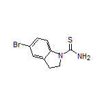 5-Bromoindoline-1-carbothioamide