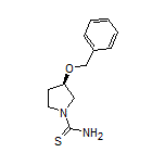 (R)-3-(Benzyloxy)pyrrolidine-1-carbothioamide